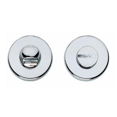 Intersteel | Rozet toilet-/badkamersluiting | 8mm | Rond | Verdekt | Kunststof Chroom