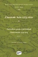 Classicale Acta 1573-1620 X (Paperback) - thumbnail
