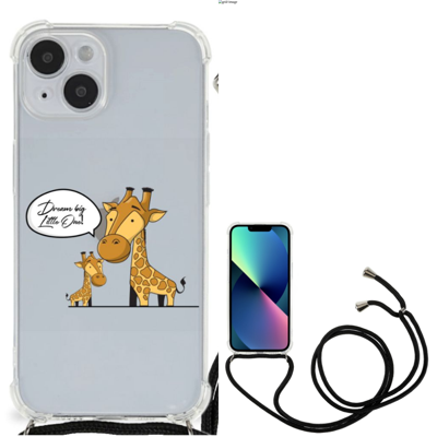 iPhone 14 Stevig | Bumper Hoesje | Giraffe