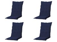 Kussen lage rug ca. 105x50 cm Panama indigo (4 stuks) Madison - Madison - thumbnail
