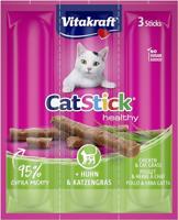 VITAKRAFT CAT-STICK MINI KIP / KATTENGRAS 20X3 ST - thumbnail