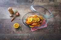 Arcuisine schaal met deksel ovaal 3L - thumbnail