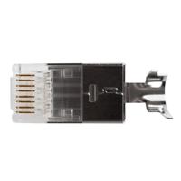 ACT RJ45 (8P/8C) CAT6A afgeschermde modulaire connector voor ronde kabel met massieve of soepele ade - thumbnail