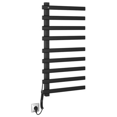 Handdoekradiator Sapho Elcor 48x92 cm 128 Watt Mat Zwart Handdoekradiator Sapho Elcor 48x92 cm 128 Watt Mat Zwart