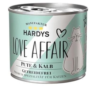 Hardys Love Affair kalf en kalkoen natvoer kat (blik) 6 x 200 g Hardys Love Affair kalf en kalkoen natvoer kat (blik) 6 x 200 g