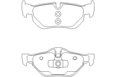 Remblokken set 2392701