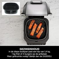 NINJA Grill - EG351EU - 5,7L Capaciteit - 5 Kookprogramma's - Thermometer - 1760W - thumbnail
