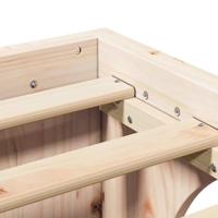 Bedframe Naturel 90 x 200 cm Massief grenenhout - thumbnail