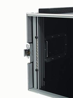Roadinger PR-2ST 19 inch rack 6 HE Hout Incl. greep