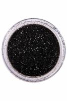 PXP biodegradable pitch black powder glitter 2.5 gr. - thumbnail