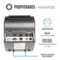 Thermische Printer iggual TP8002 203 dpi Zwart - thumbnail