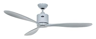 CasaFan AEROPLAN ECO 132 LG-LG Flügel Massivholz Lichtgrau Plafondventilator 27 W (Ø x h) 132 cm x 310 mm Lichtgrijs Met afstandsbediening, Timer, Met CasaFan AEROPLAN ECO 132 LG-LG Flügel Massivholz Lichtgrau Plafondventilator 27 W (Ø x h) 132 cm x 310 mm Lichtgrijs Met afstandsbediening, Timer, Met