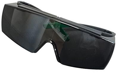 uvex super f OTG 9169543 Veiligheidsbril Incl. UV-bescherming Zwart, Groen