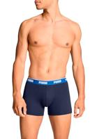 Puma Everyday Basic Boxershort Heren 3-Pack Blauw Combi - Maat L - Kleur: DonkerblauwBlauw | Soccerfanshop - thumbnail