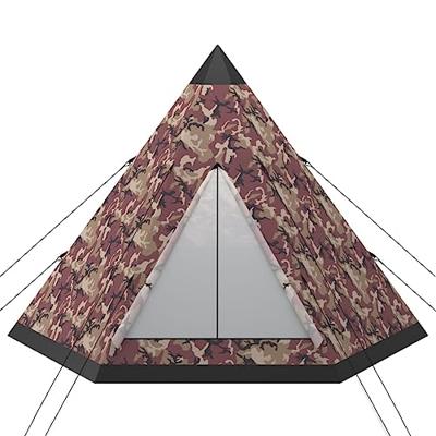 VidaXL Tent 4-persoons meerkleurig