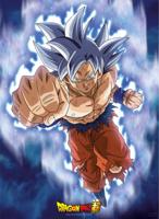 Poster Dragon Ball - Super Goku Ultra Instinct 38x52cm - thumbnail
