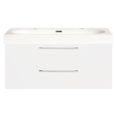 Differnz Somero badmeubel set FSC 100 cm hoogglans wit