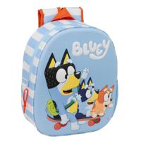 Schoolrugzak Bluey Wit Licht Blauw 27 x 33 x 10 cm - thumbnail