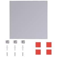 VidaXL Spiegeltegels frameloos 8 st 20,5 cm glas - thumbnail
