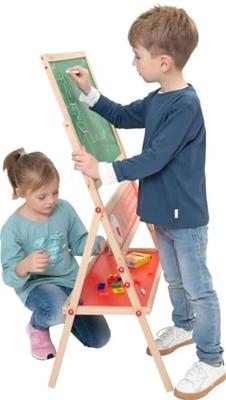 SpielMaus houten schrijf- en magneetbord, bekleed met krijt - thumbnail
