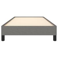 Bedframe stof donkergrijs 90x200 cm - thumbnail