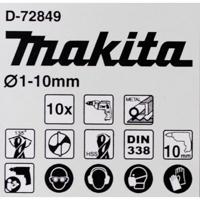 Makita D-72849 Spiraalboorset 1 stuk(s) - thumbnail