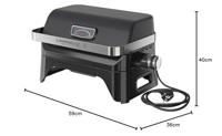 Campingaz attitude 2go electric elektrische barbecue (zwart/zilver, 2000 watt) - thumbnail