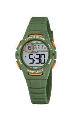 Horlogeband Calypso K5852-4 Kunststof/Plastic Groen