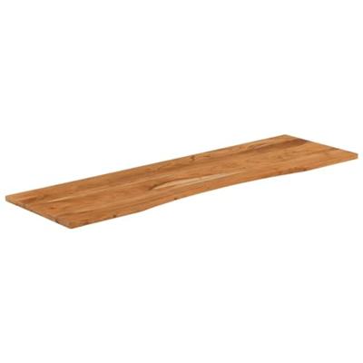 Bureaublad rechthoekig 140x50x2,5 cm massief acaciahout