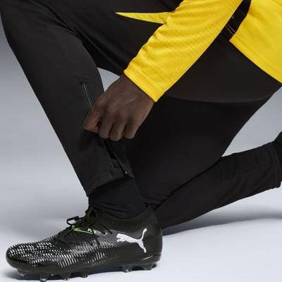 PUMA Borussia Dortmund Trainingsbroek 2025-2026 Zwart Geel PUMA Borussia Dortmund Trainingsbroek 2025-2026 Zwart Geel