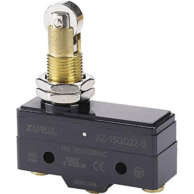 TRU COMPONENTS XZ-15GQ22-B Microschakelaar 250 V/AC 15 A 1x aan/(aan) Moment 1 stuk(s)