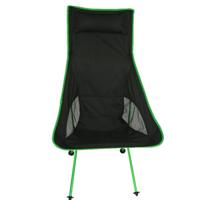 Outdoor draagbare vouwen Camping stoel licht vissen strandstoel luchtvaart aluminiumlegering rugleuning fauteuil - thumbnail