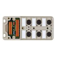 Weidmüller SAI-6-M 4P IDC UT 1766791000 Passieve sensor/actorbox M12-verdeler met metalen schroefdraad 2 stuk(s) - thumbnail