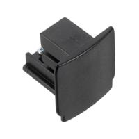 Eindkap spanningsrail zwart 876392 Klemko - thumbnail