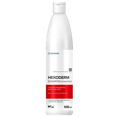EUROWET Hexoderm - shampoo voor honden en katten - 500ml
