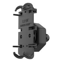 Ram Mounts X-Grip RAM-HOL-PD4-462B wip met Vibe-Safe antivibratiesysteem voor mobiele telefoons van 6 en 7 inch - thumbnail
