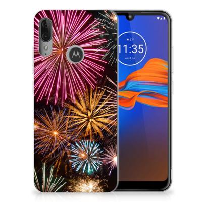 Motorola Moto E6 Plus | Sillicone Back Cover | Vuurwerk