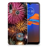 Motorola Moto E6 Plus | Sillicone Back Cover | Vuurwerk - thumbnail