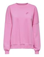Only Onlstina L/s Lovely O-neck Box Swt Sweater Sachet Pink - thumbnail