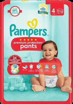 Pampers Pampers Premium Protection Pants Gr. 4 Maxi 9-15kg Single Pack 19 stk