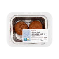 Jumbo Gebraden Gehaktbal met Ui 2 Stuks - thumbnail