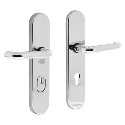 Veiligheidsbeslag KTB PC ovaal chroom 72 mm