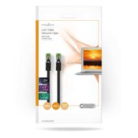 CAT7-Kabel | PiMF | RJ45 Male | RJ45 Male | 3.00 m | Rond | LSZH | Zwart | Polybag - thumbnail