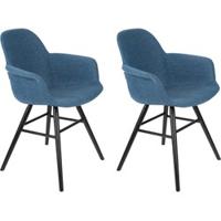 Zuiver Albert Kuip Soft armstoel blue - thumbnail