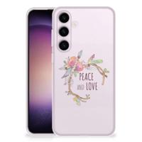 Samsung Galaxy S24 Telefoonhoesje met Naam Boho Text - thumbnail