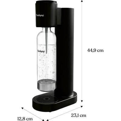Sodapop Soda-maker Zwart