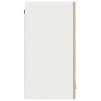 Hangkast 60x31x60 cm bewerkt hout sonoma eikenkleurig - thumbnail