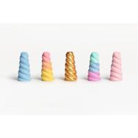 Set van 5 stoepkrijt LICORNE FOLIA meerkleurig - thumbnail