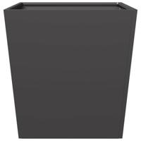 VidaXL Plantenbak 50x50x50 cm staal zwart - thumbnail