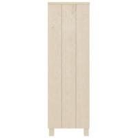 Boekenkast HAMAR 85x35x112 cm massief grenenhout honingbruin - thumbnail